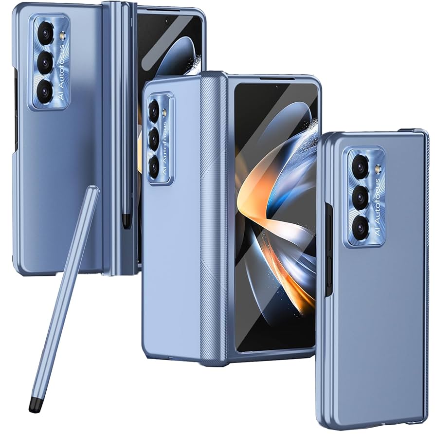 Galaxy Z Fold 5 新品未使用品 鍵、ケース付き Amazon.com: GOUHGKH Z Fold 5 Case, One-Piece Housing Hinge